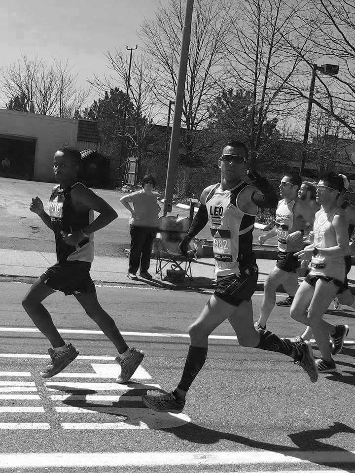 Leonardo Morera Malcom marathon runner